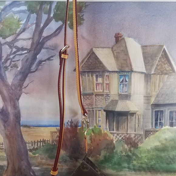 Vachetta Crossbody Leather Straps - Picture 5 of 16